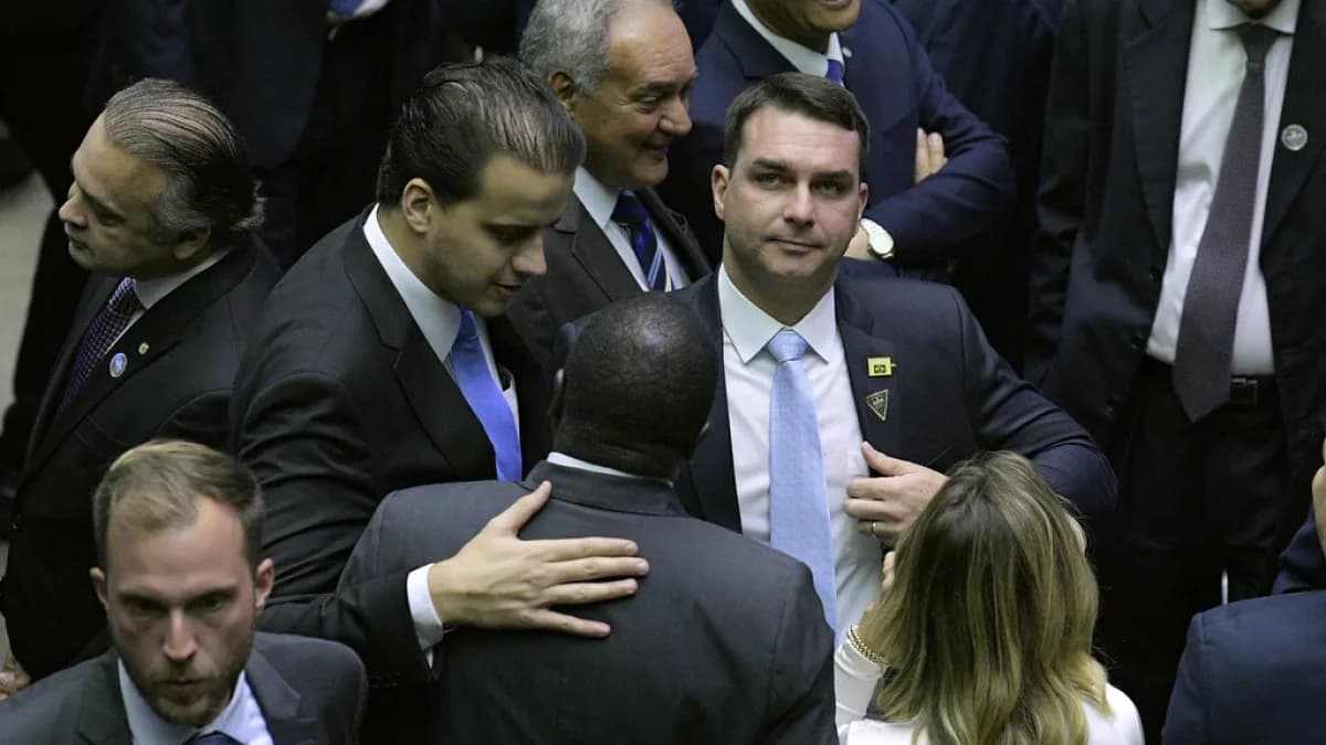 Movimentação de parlamentares no plenário do Congresso Nacional, foto de arquivo