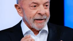 Lula discursa durante o debate presidencial da TV Globo em 23 de outubro de 2026