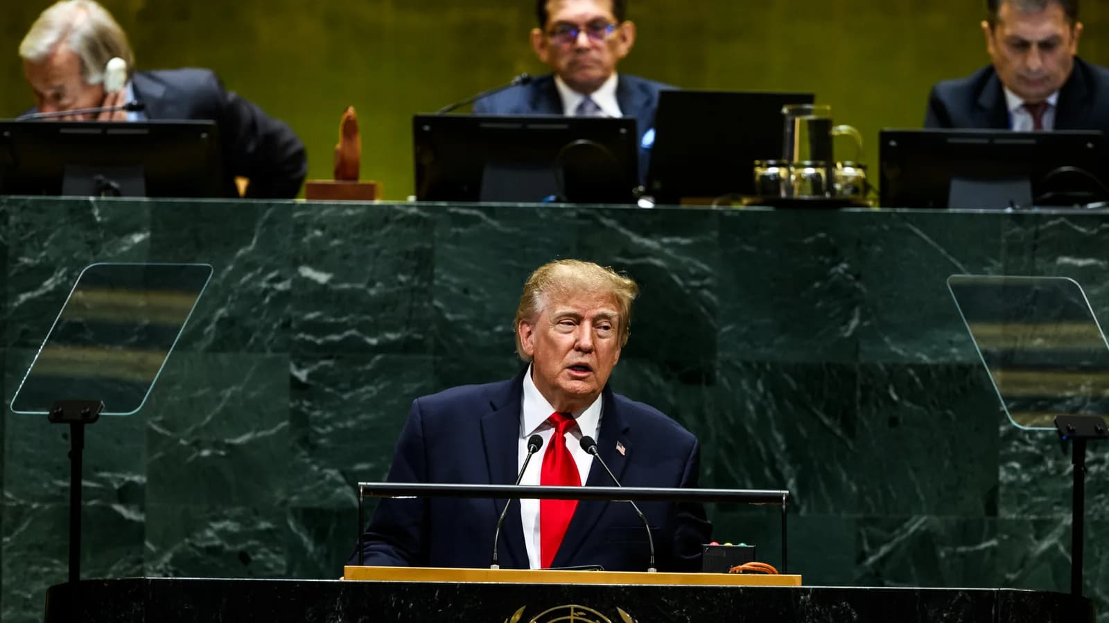 Donald Trump discursa na 81ª Assembleia Geral das Nações Unidas, em Nova York