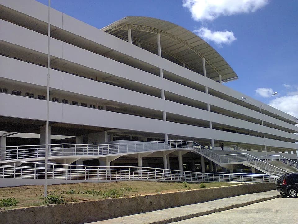 Central de Aulas da Universidade Estadual da Paraíba.