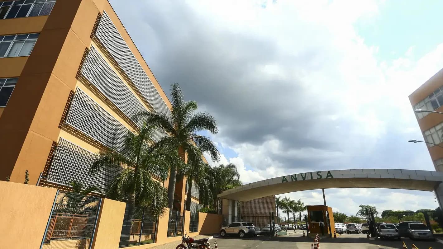 Fachada da sede da Anvisa, em Brasília