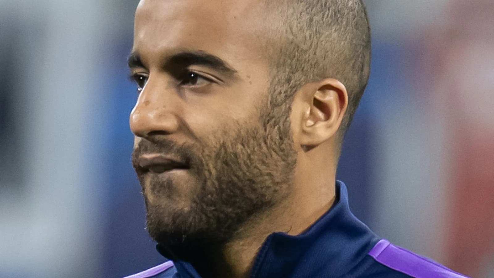Lucas Moura em foto de arquivo de 2020, quando defendia o Tottenham Hotspur