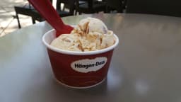 Pote de sorvete da marca Häagen-Dazs (foto de arquivo)