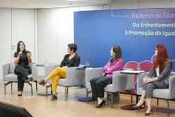 Mulheres no Sistema de Justiça: Do Enfrentamento à Violência à Promoção da Igualdade de Gênero - 24/03/2026 — Mulheres no Sistema de Justiça do Enfrentamento à Violência à…