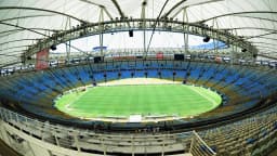 Vista do estádio do Maracanã, no Rio de Janeiro, onde o Vasco disputou a semifinal da Copa Sul-Americana