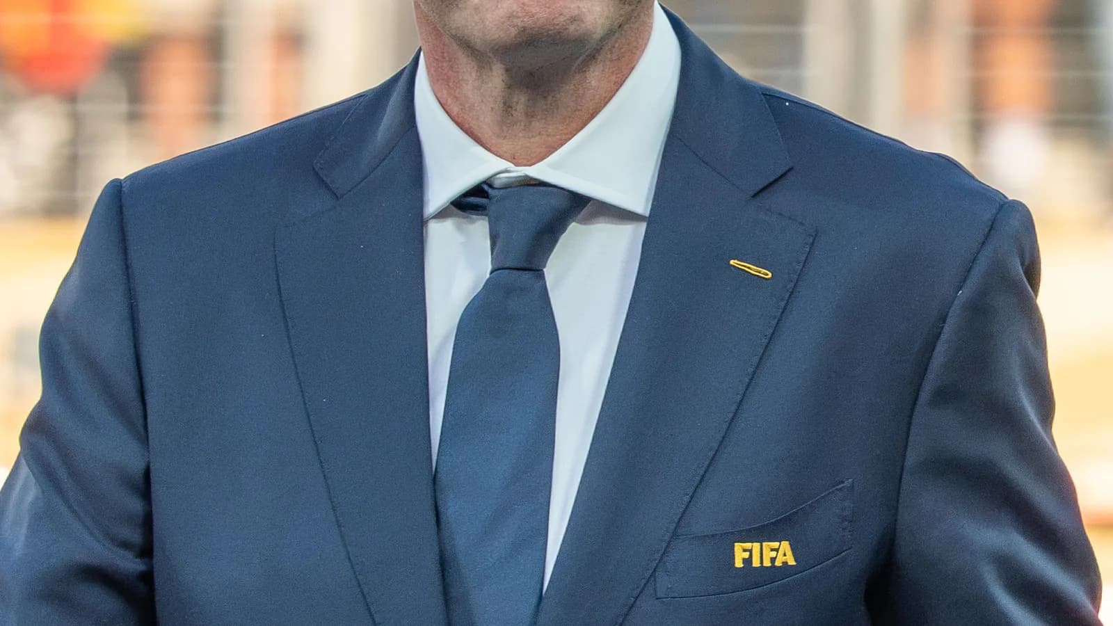 O presidente da Fifa, Gianni Infantino, em retrato de evento oficial