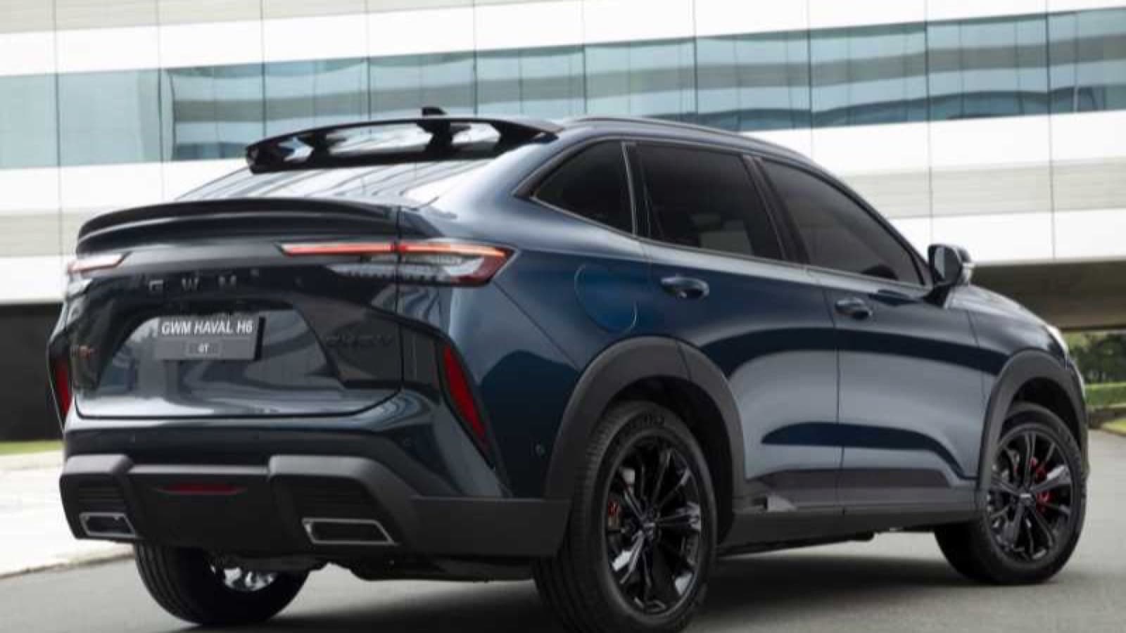 GWM Haval H6 GT em foto de divulgação da montadora, modelo igual a parte dos carros furtados em BH