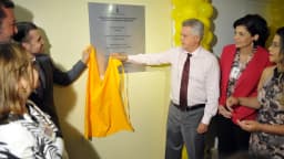 Autoridades inauguram central de quimioterapia em hospital público