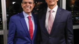 Ministro Marco Aurélio Bellizze durante cerimônia de posse no TSE