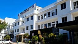 Fachada do Hospital Universitário Cassiano Antônio Moraes, o Hucam, em Vitória (ES)