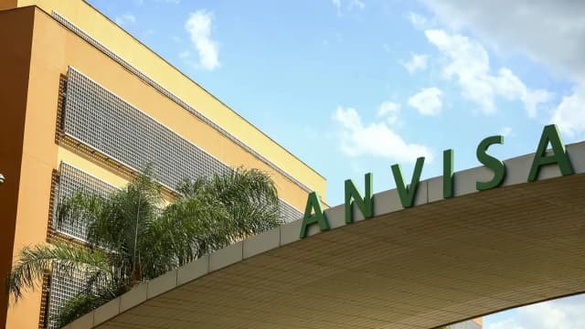 Fachada do prédio da Anvisa, em Brasília