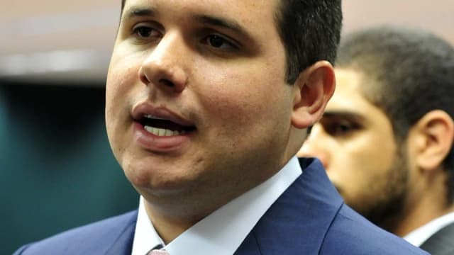 Hugo Motta, presidente da Câmara dos Deputados, em registro de 2015