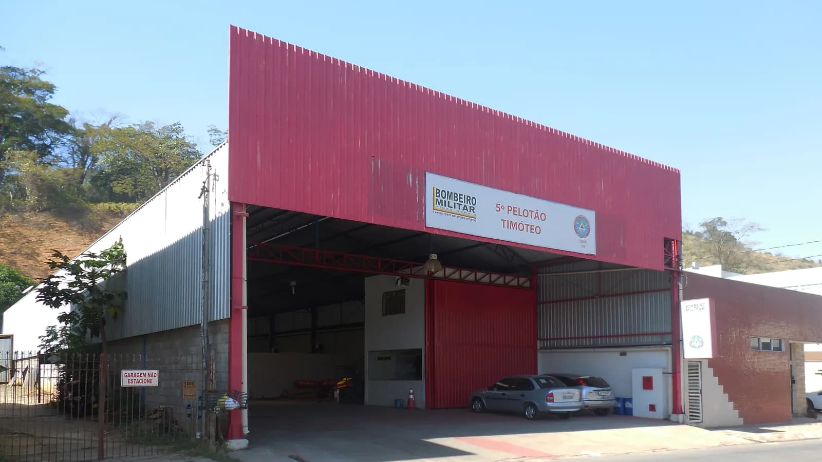 Sede do Corpo de Bombeiros Militar de Minas Gerais, foto de arquivo
