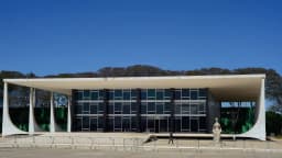 Fachada do Supremo Tribunal Federal (STF), em Brasília