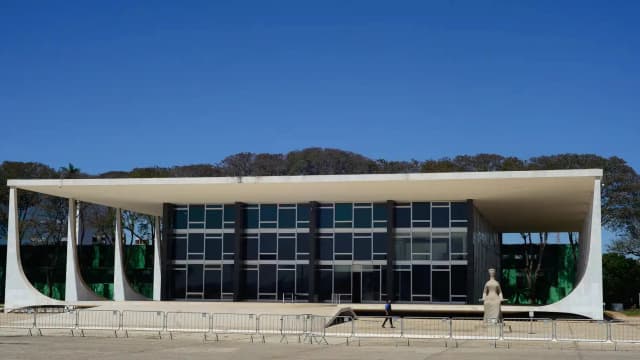 Fachada do Supremo Tribunal Federal (STF), em Brasília