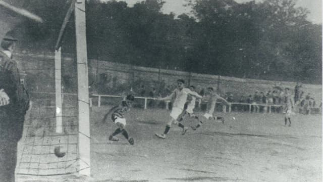 Partida histórica de futebol do Grêmio Foot-Ball Porto Alegrense em 1916
