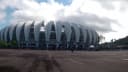 Fachada externa do Estádio Beira-Rio, em Porto Alegre