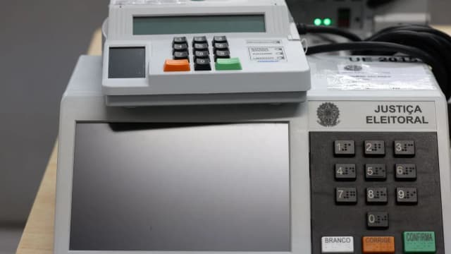 Urna eletrônica da Justiça Eleitoral