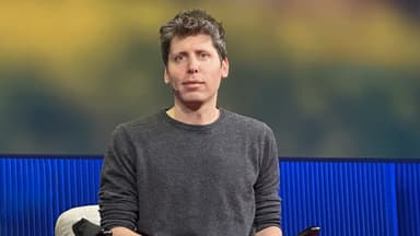 Sam Altman, CEO da OpenAI, em evento TED, imagem de arquivo de abril de 2025