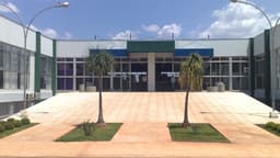 Fachada da Biblioteca Central da Universidade Federal de Lavras (UFLA), foto de arquivo do campus