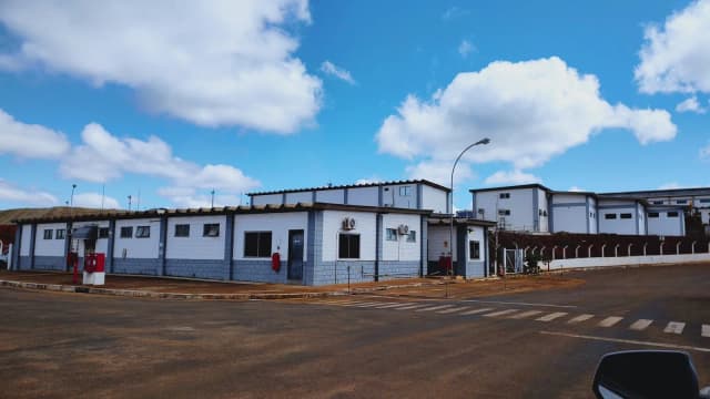 Unidade de concentrado de urânio da INB em Caetité, na Bahia