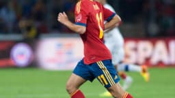 Pedro Rodríguez em ação pela Seleção Espanhola