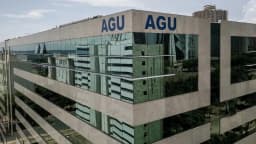 Fachada do prédio da Advocacia-Geral da União (AGU), em Brasília
