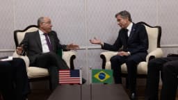 Mauro Vieira participa de reunião diplomática em foto de arquivo