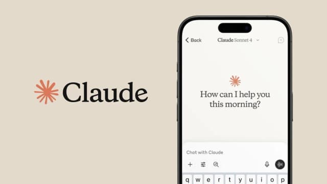 Interface do aplicativo Claude, assistente de inteligência artificial da Anthropic, em uma tela de celular