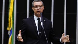 Fábio Mitidieri discursa no plenário da Câmara dos Deputados em foto de arquivo