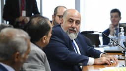 Testemunha depõe durante reunião da CPI da Manipulação de Jogos e Apostas Esportivas no Senado