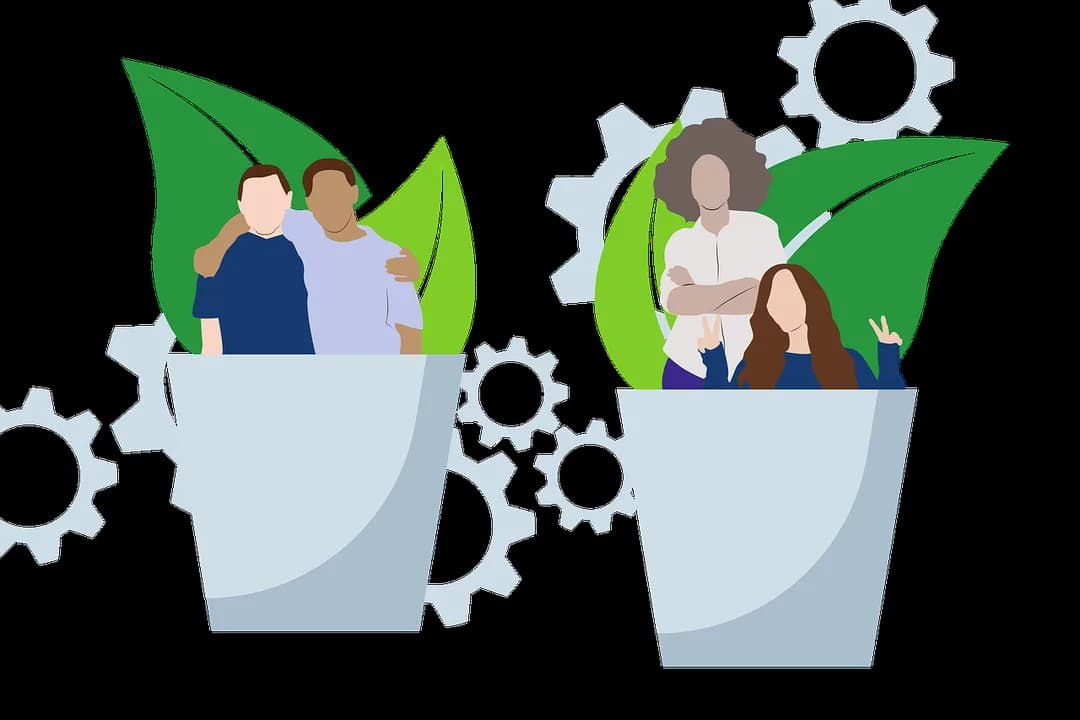 Imagem ilustrativa: apprentice, mentee, offspring, profession, training, grow, teaching, educational path, development, develop, future, team member, cut out, trainee