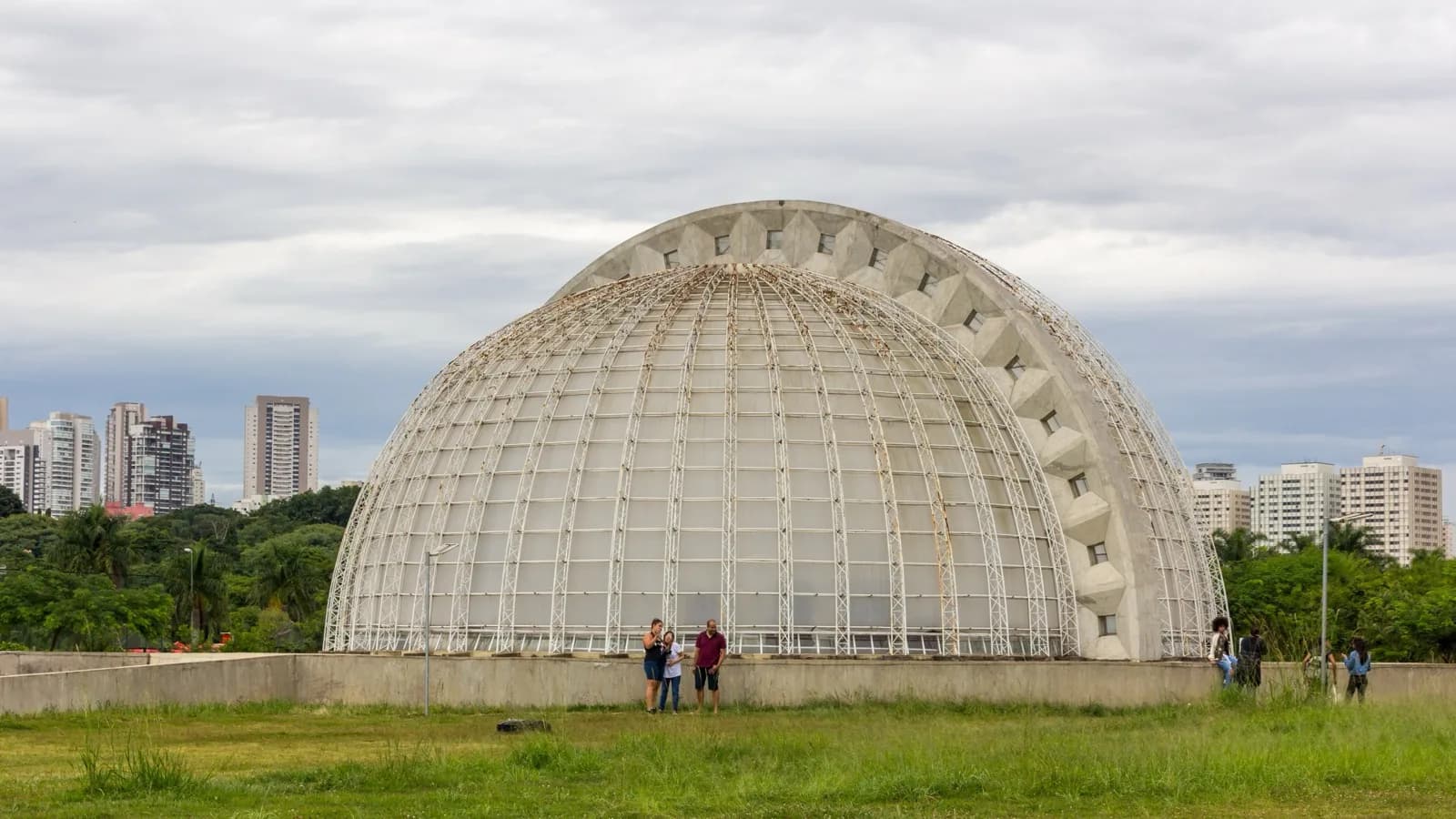 Domo do auditório do Parque Villa-Lobos, em São Paulo, sede do Prêmio SP Gastronomia 2026
