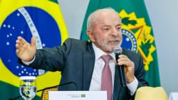 Presidente Luiz Inácio Lula da Silva fala em reunião sobre o tema bets (foto de arquivo)