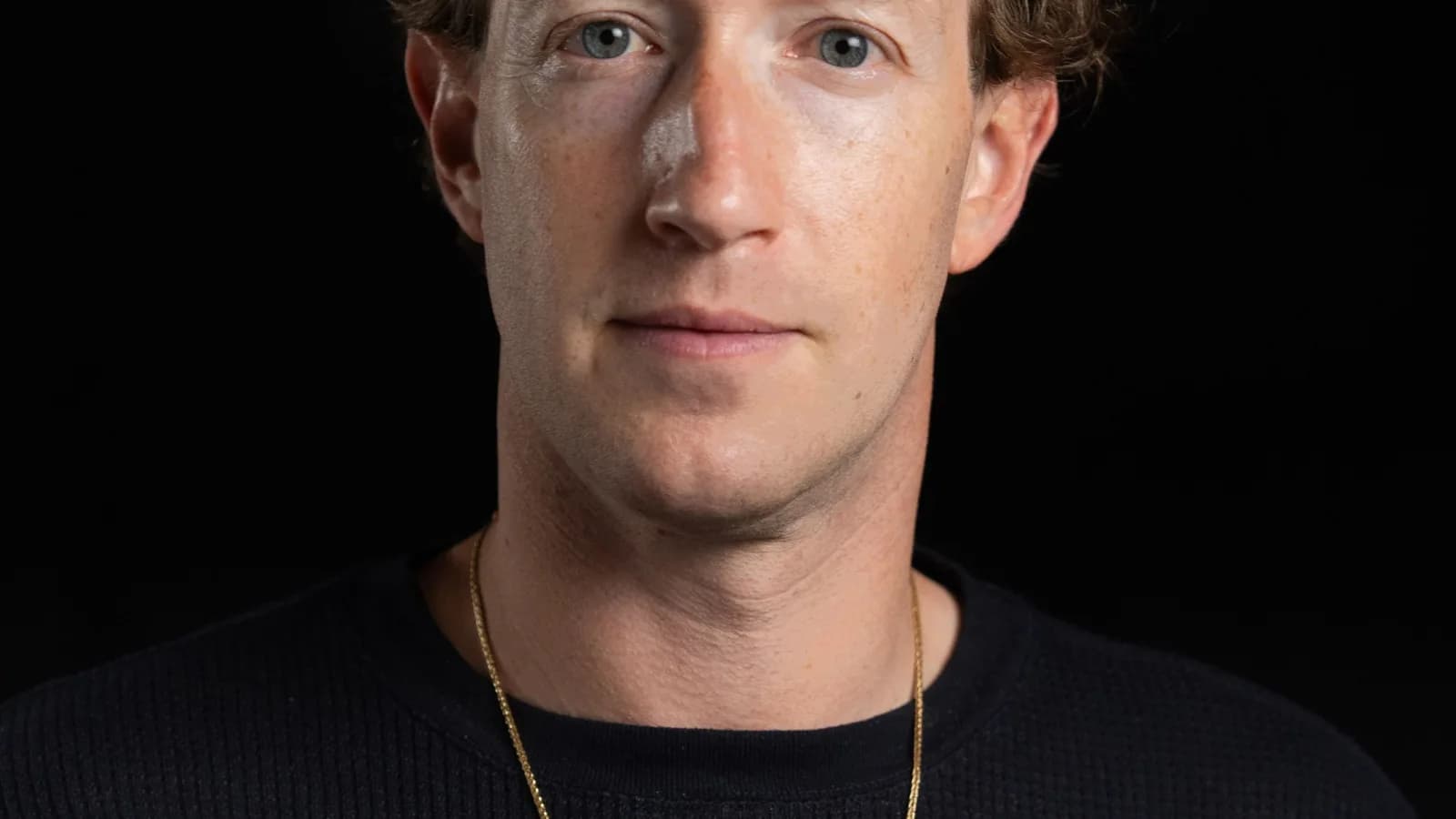 Retrato de Mark Zuckerberg, CEO da Meta
