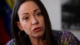 María Corina Machado, vencedora do Nobel da Paz de 2025, em entrevista