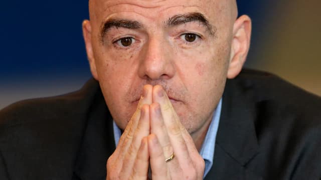 Gianni Infantino, presidente da Fifa, em retrato recente