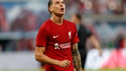 Darwin Núñez em foto de arquivo vestindo a camisa do Liverpool
