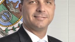 Retrato oficial do senador Flávio Bolsonaro