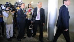 Agentes da Polícia Federal durante operação, com jornalistas acompanhando a ação (foto de arquivo)