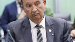 O governador de Santa Catarina, Jorginho Mello, em audiência na Câmara dos Deputados