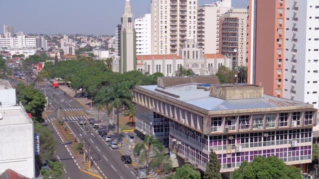 Vista da prefeitura de Presidente Prudente (SP)