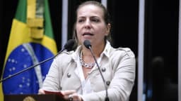 Luizianne Lins discursa em sessão solene no plenário do Congresso Nacional, foto de arquivo