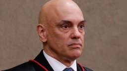 Ministro Alexandre de Moraes, do STF, em foto de arquivo de cerimônia de posse