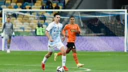 Jogadores do Shakhtar Donetsk em partida de 2021 (foto de arquivo)