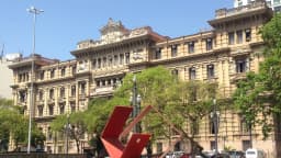 Fachada do Palácio da Justiça de São Paulo, sede do Tribunal de Justiça do estado