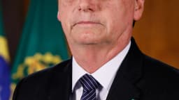 Retrato oficial do ex-presidente Jair Bolsonaro