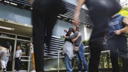 Candidatos chegam para dia de prova em São Paulo, foto de arquivo ilustrativa