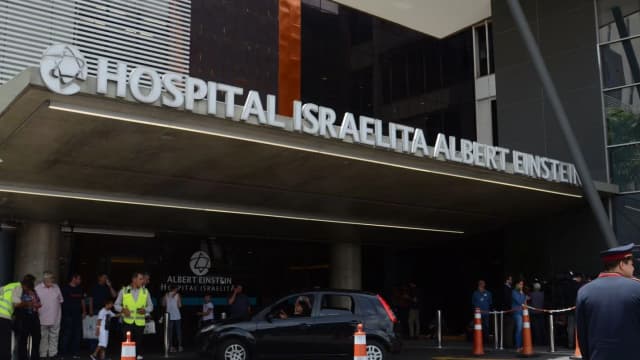 Fachada do Hospital Israelita Albert Einstein, em São Paulo