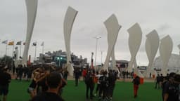 Público na entrada do Rock in Rio, na Cidade do Rock (foto de arquivo de edição anterior)
